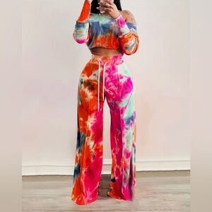 Tie-Dye Two-Piece Set-NWT